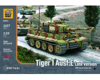 Build Army B0181C Tiger I Ausf.E Late Version (Lego Compatible Brick Model) (Special Order - allow a week from order to delivery)